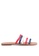 Anacapri 多色 Lines Flat Sandals B540CSHAF372ECGS_1