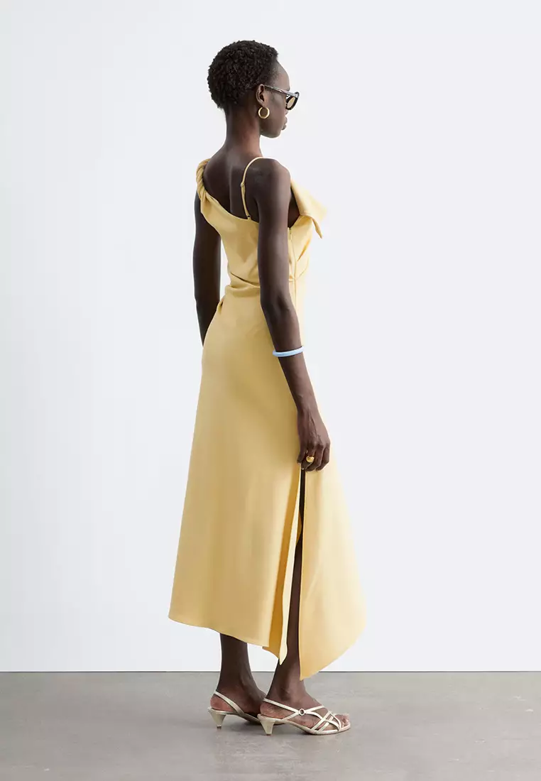 Twist-Strap Maxi Dress