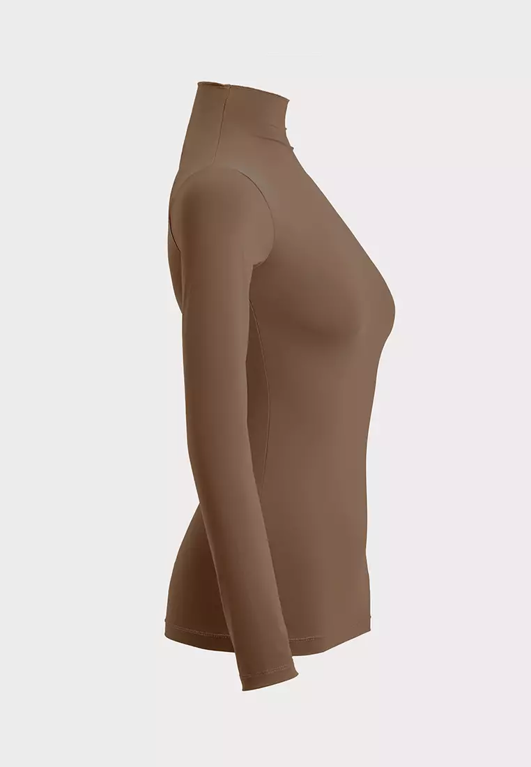 High Neck Long-sleeve Top 003