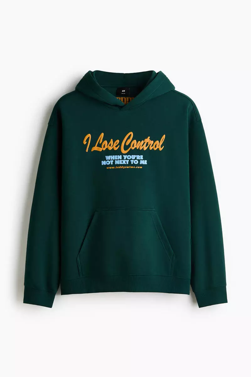 Loose Fit Printed hoodie