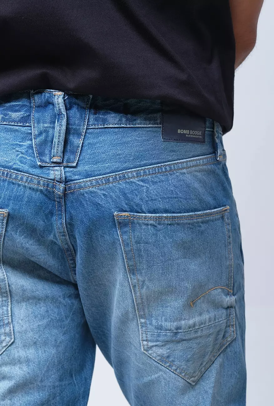 Celana Jeans Pria Slimfit K4