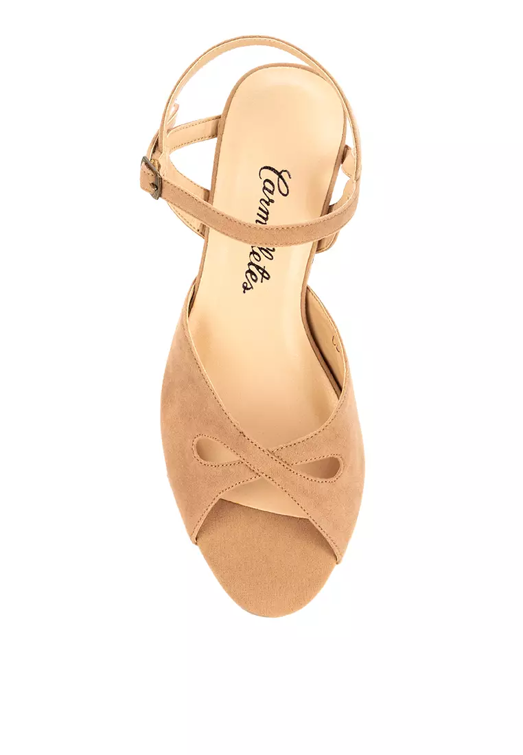 Block Heels Ankle Strap Sandals