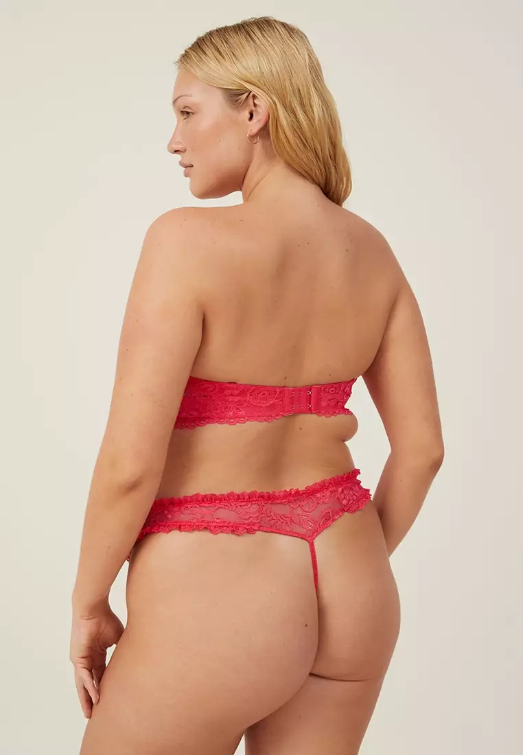 Butterfly Lace Tanga G String Brief