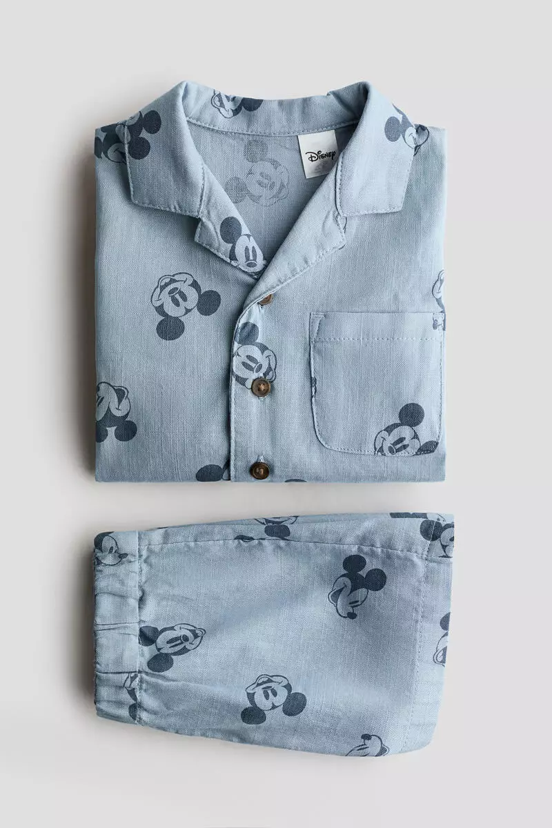2-piece printed cotton set