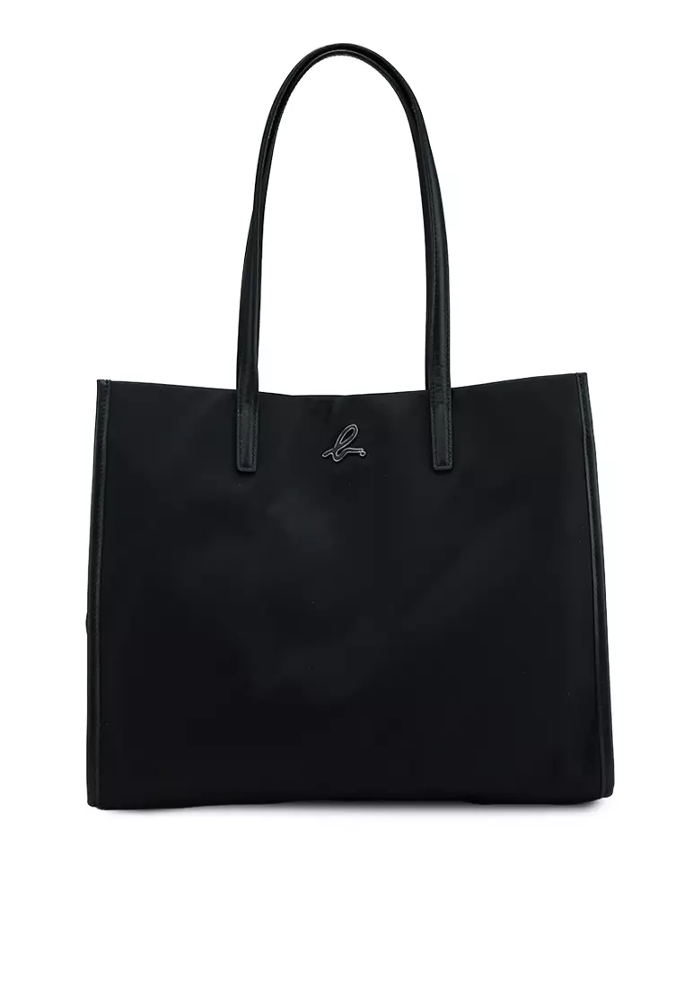 Buy Agnès B. Nylon Shoulder Tote Bag Online | ZALORA Malaysia