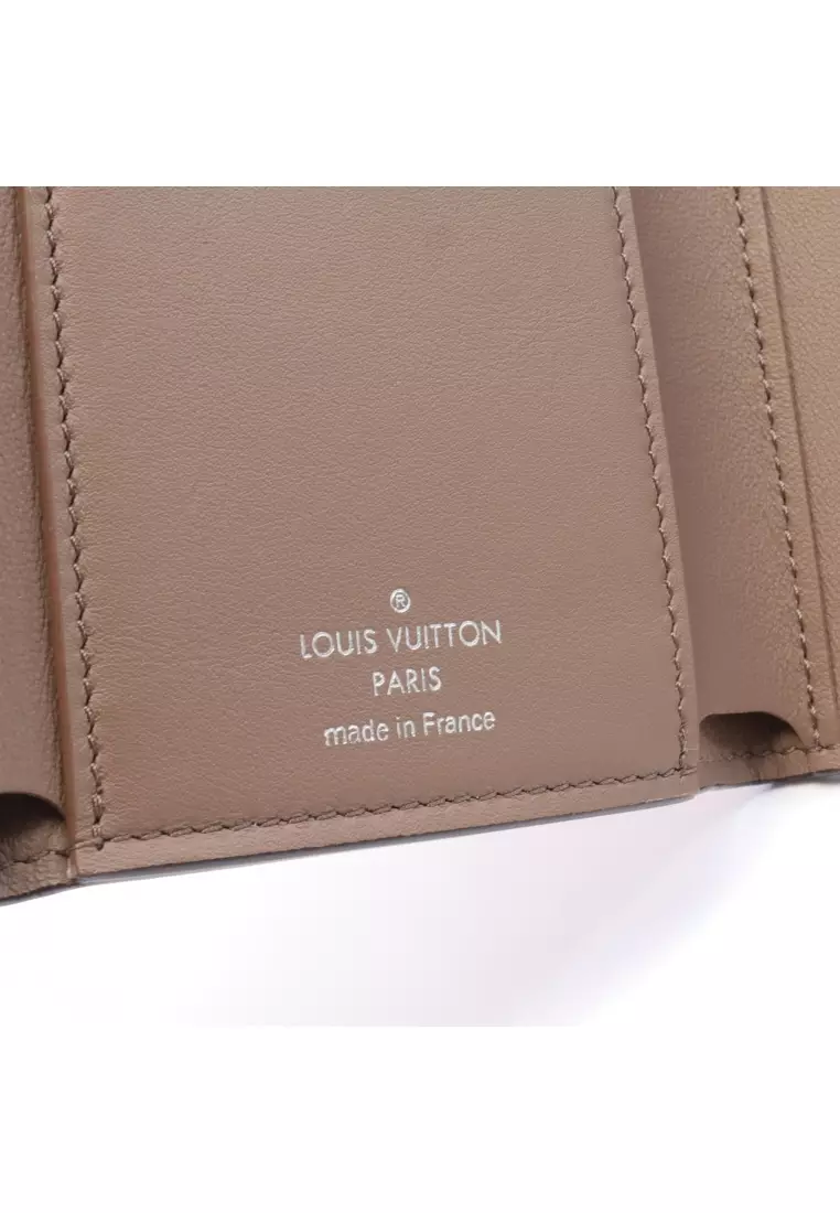 Louis Vuitton Capucines Compact Wallet Black Pink Authentic From Japan