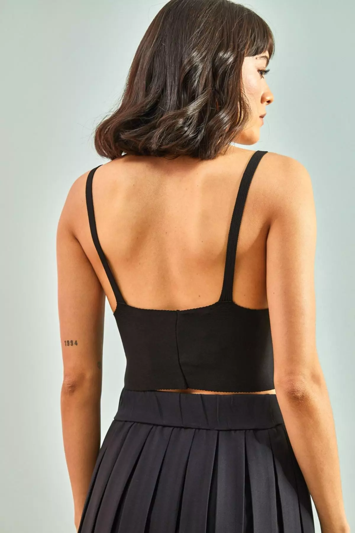 Women's Strappy Crop Blouse