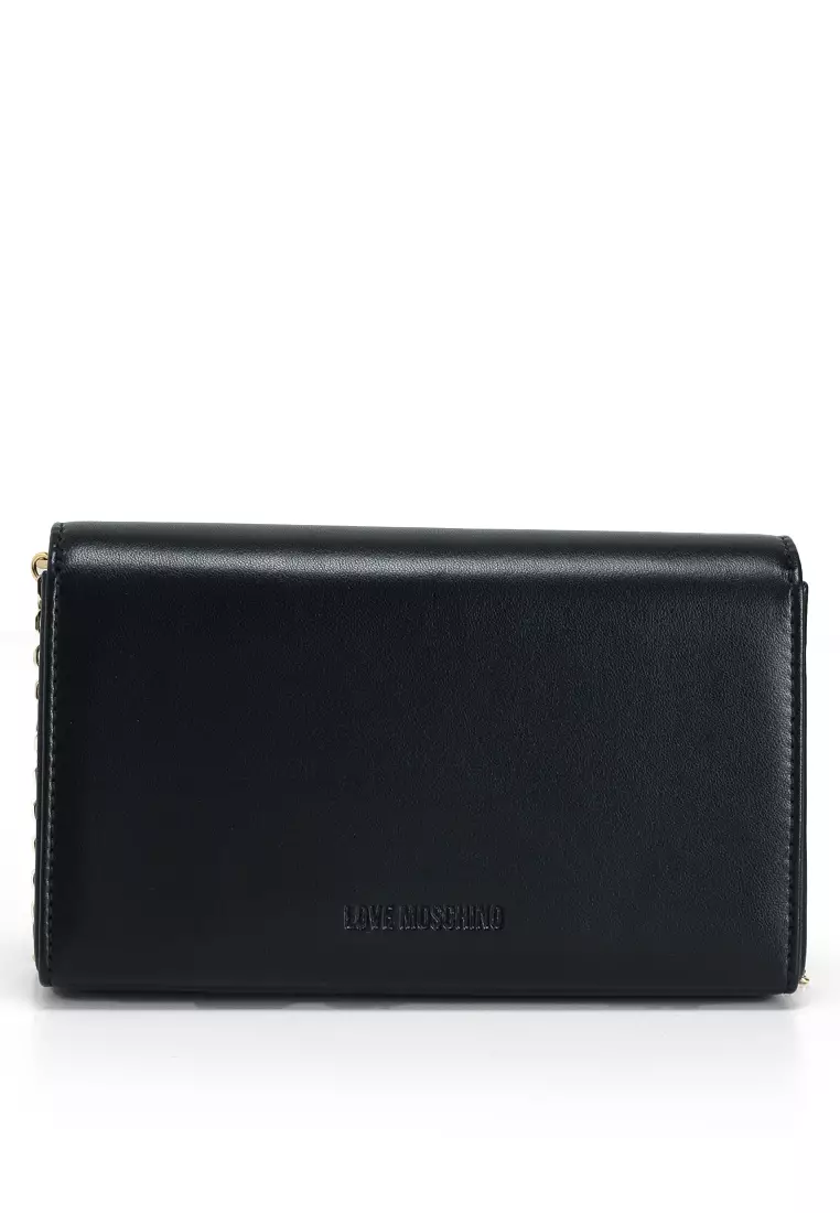 愛心鏈條斜孭袋 (nt)