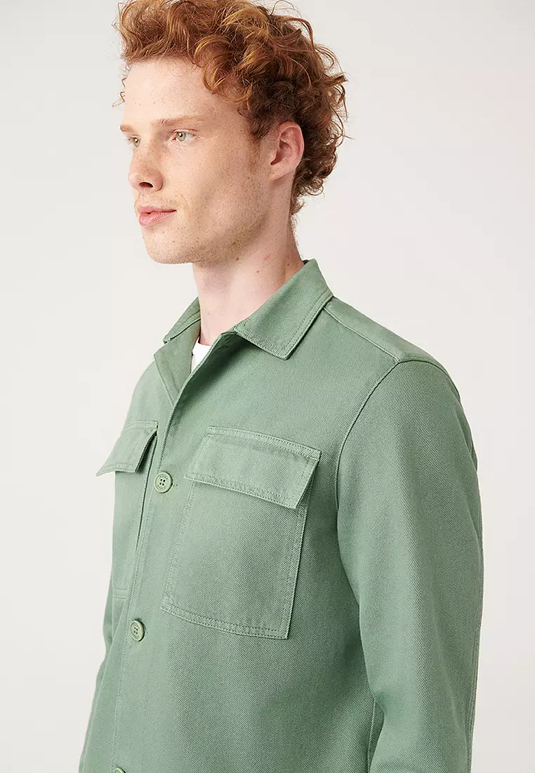 Comfort Fit Shirt Jacket