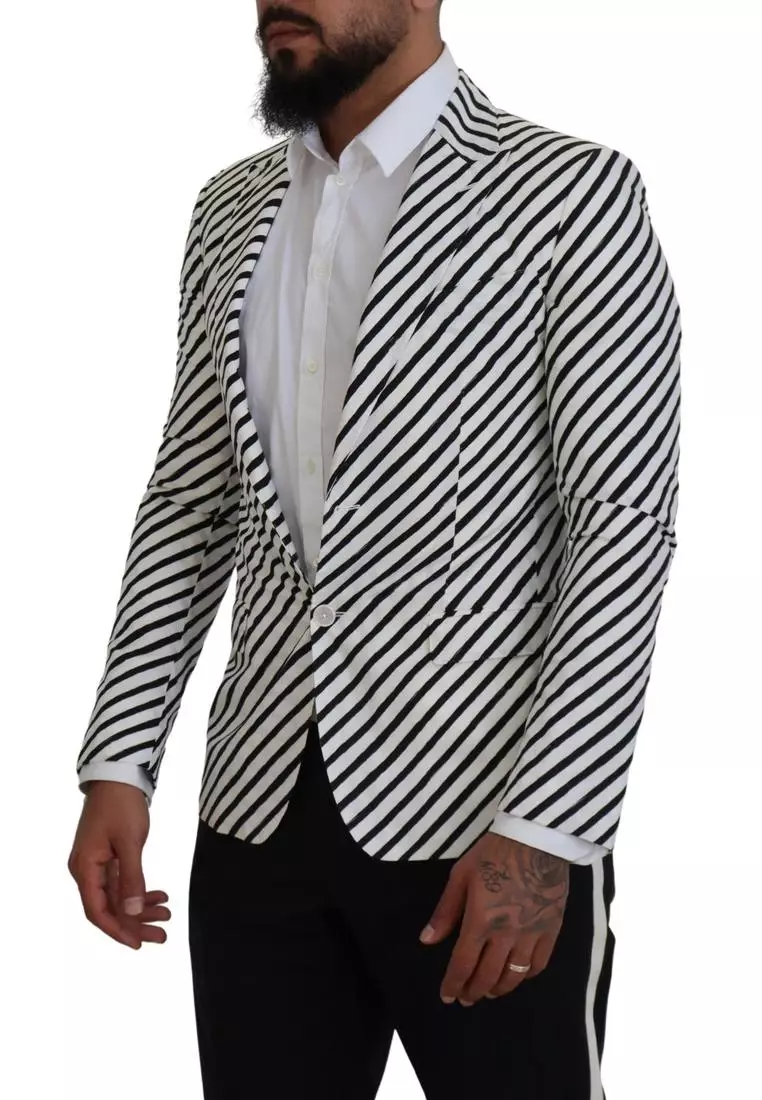 White slim sales fit jacket