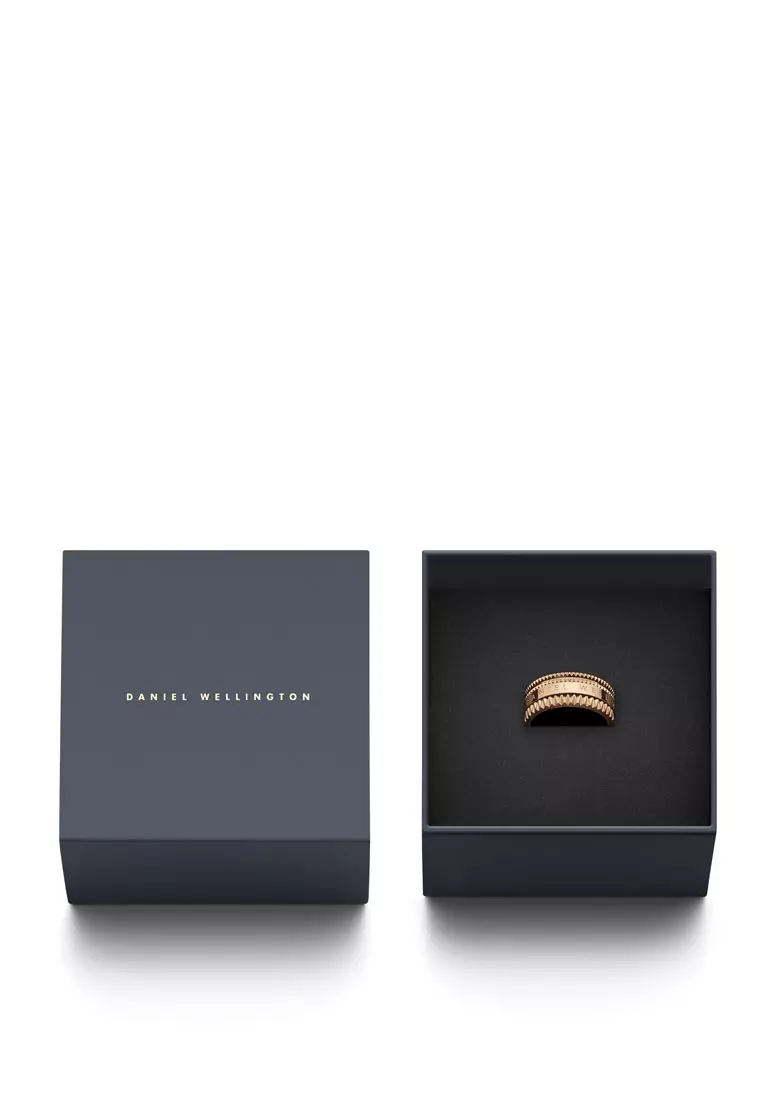 Elevation Ring Rose Gold - Unisex Ring - Couple Rings - Stainless steel Enamel Ring for Women and Men - DW Official