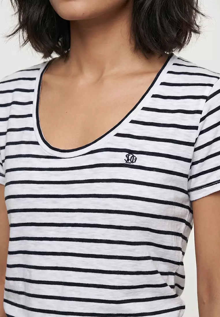 Studios Scoop Neck Tee