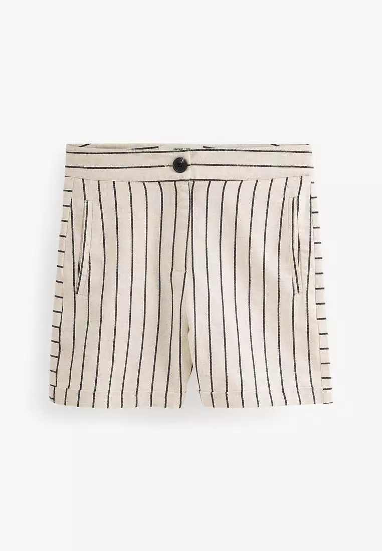 next striped shorts