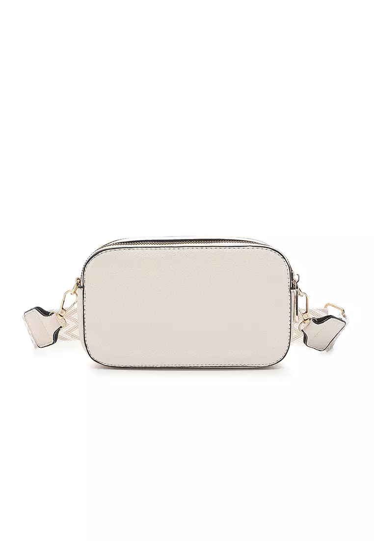 Women's Sling Bag / Crossbody Bag - Beige