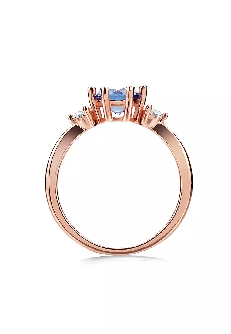 [ Alexandrite Collection ] Moya Printessa Alexandrite Ring RG - Cincin by Her Jewellery