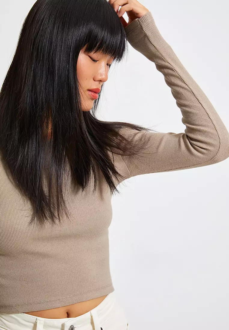 2-Pack Fitted Rib Crop Top