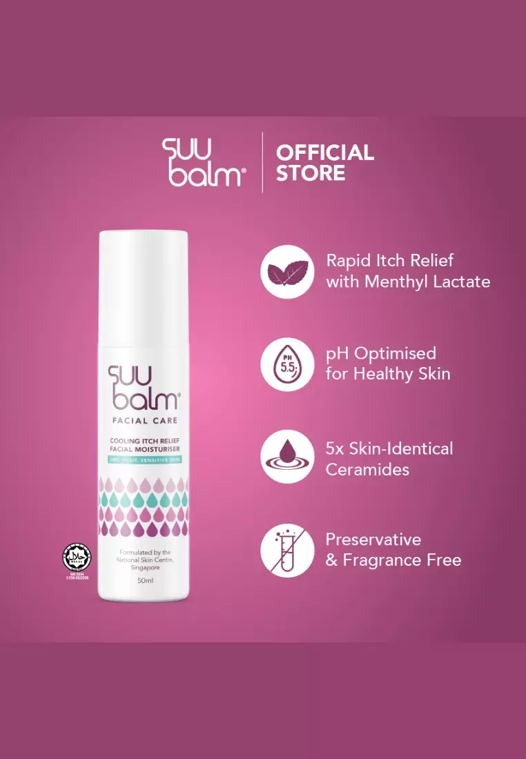Cooling Itch Relief Facial Moisturiser
