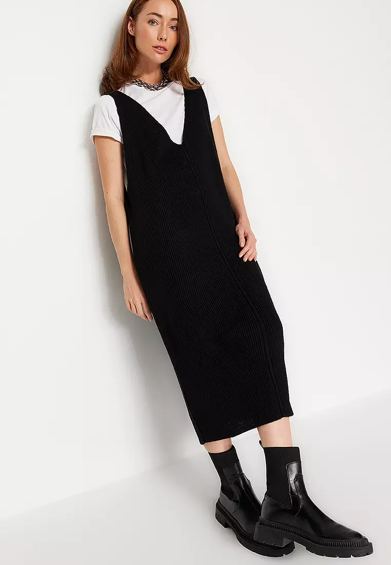 Knit Midi Dress