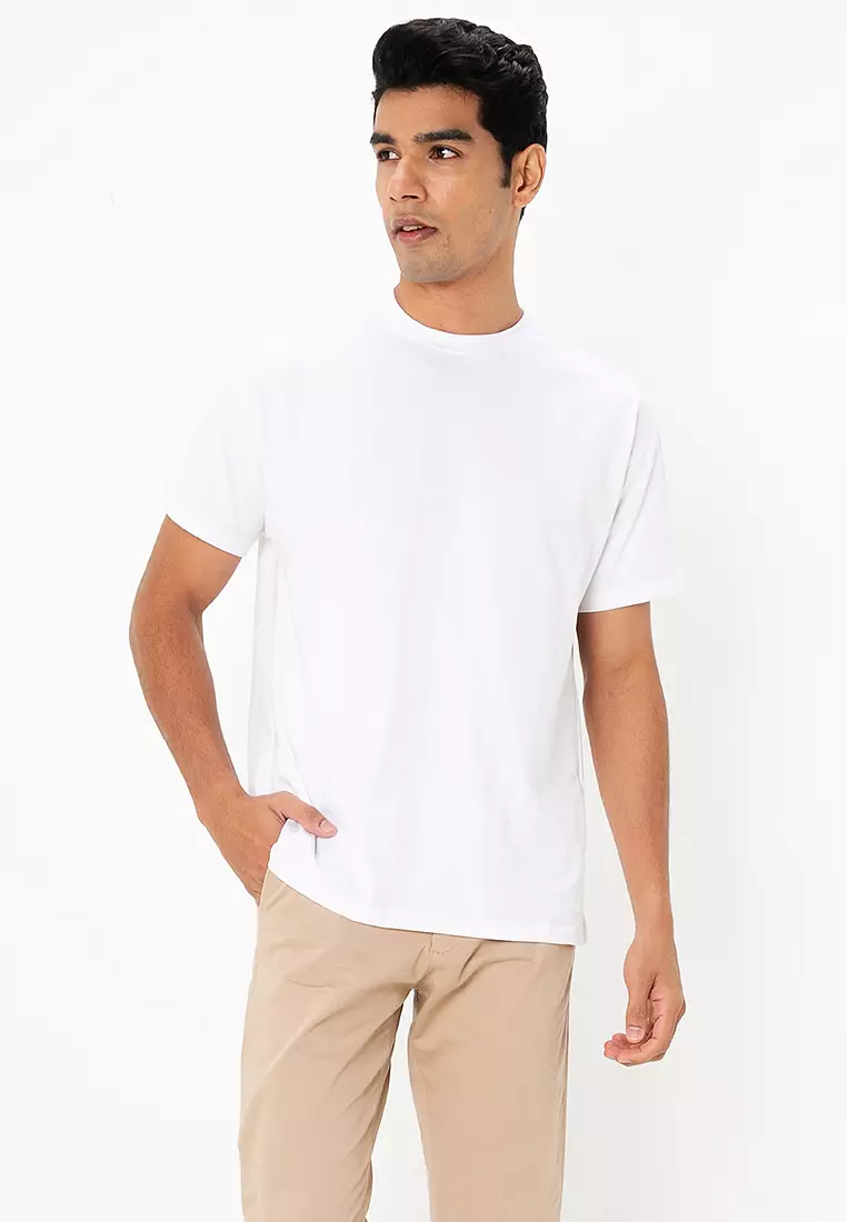 Drop Shoulder, Box Fit Tee