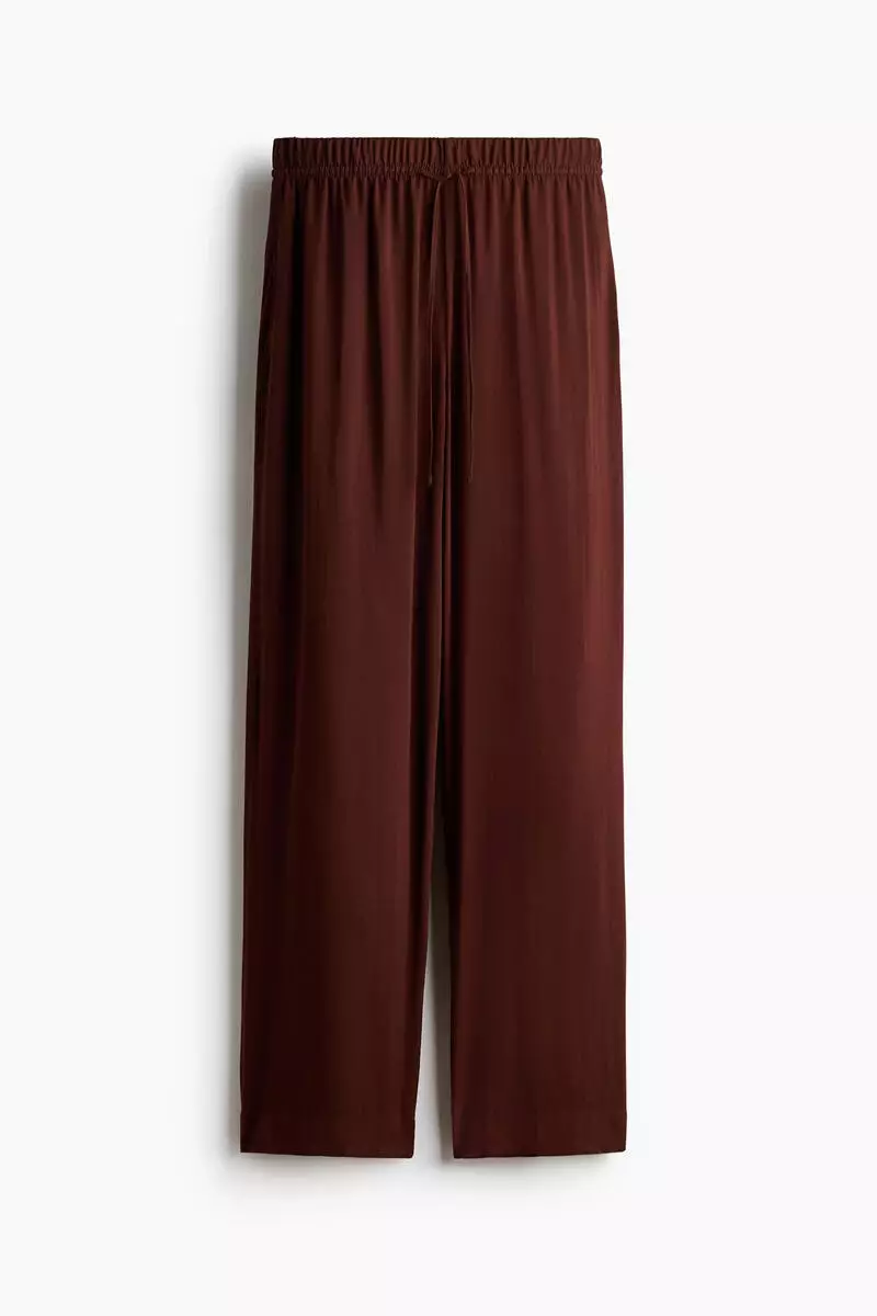 Wide pull-on trousers
