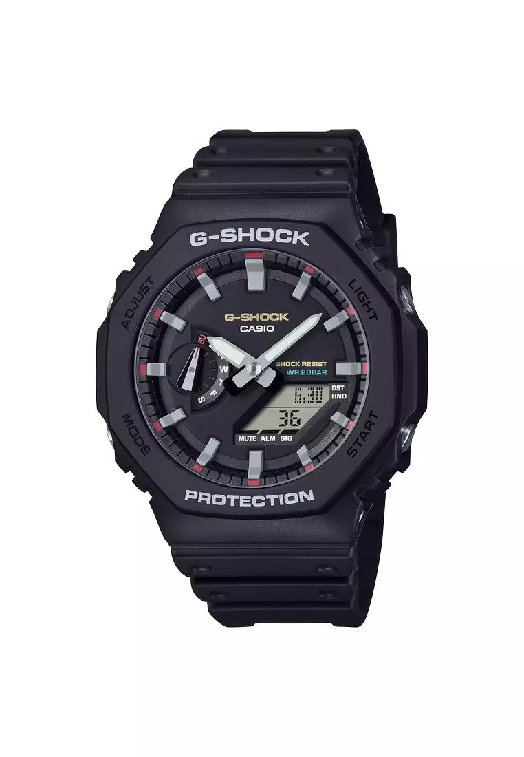 Jam Tmj G Shock Hitam Gshock Tmj All Black Carbon Core Gshock - Main Image