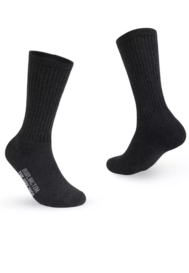 Men's Cotton Thick Sports Crew Socks 3 pairs in a pack 0250