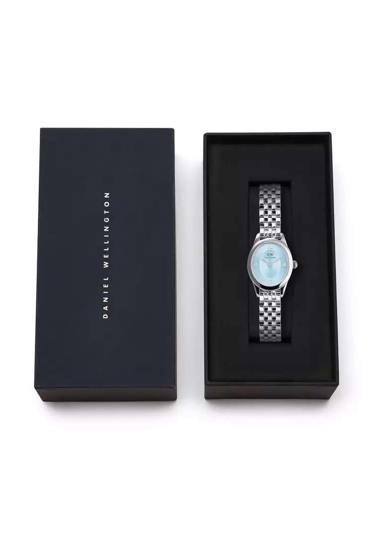 Ophelia Mini Ice Blue Silver - Women Watch stainless steel watch DW Official Authentic Original 女士手錶 不銹鋼手錶 DW 官方正品原裝