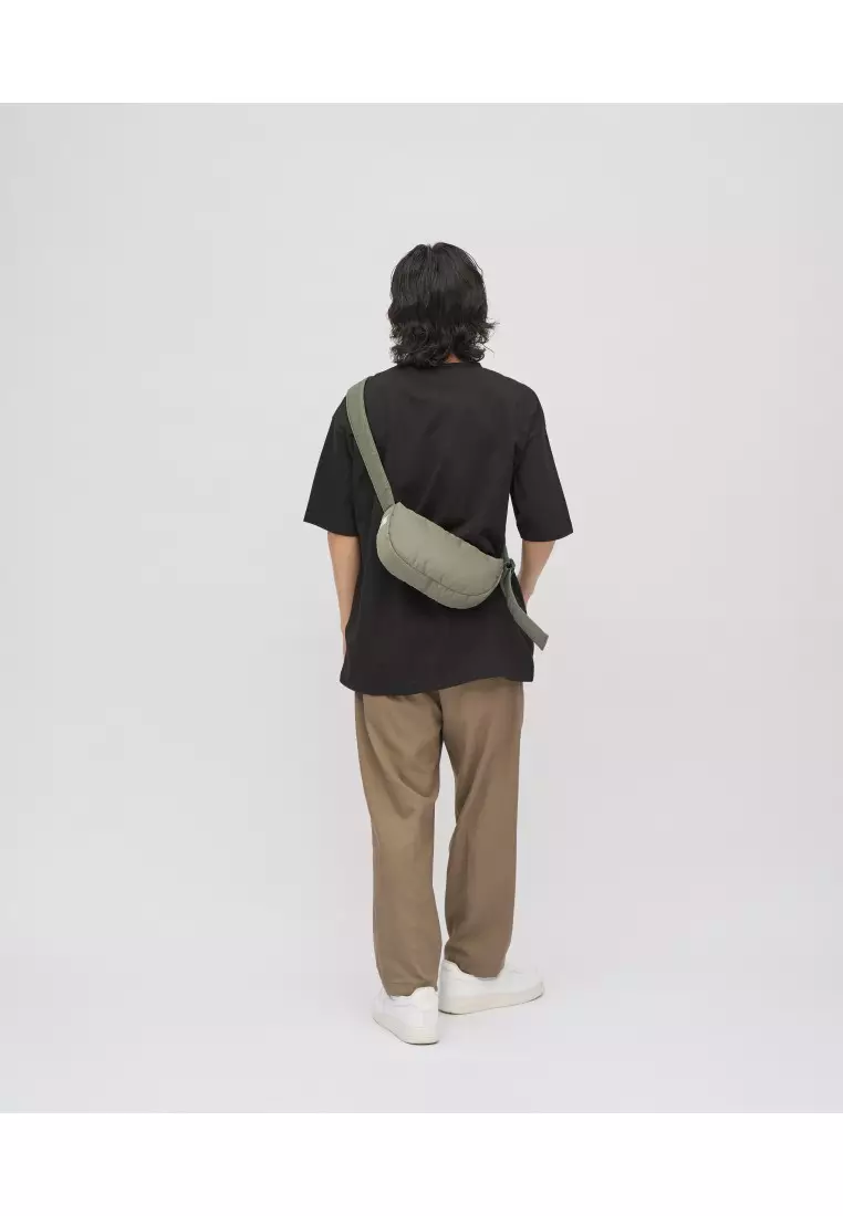Plain-Me Cloud Bag-Olive (S) Polyester 100%
