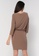 Vero Moda brown Molly Emmy 3/4 Short Dress FB84DAA64CBEB8GS_2
