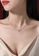 ZITIQUE silver Women's Geometrical Ring Unsymmetrical Necklace - Silver 75751AC96D11E6GS_4