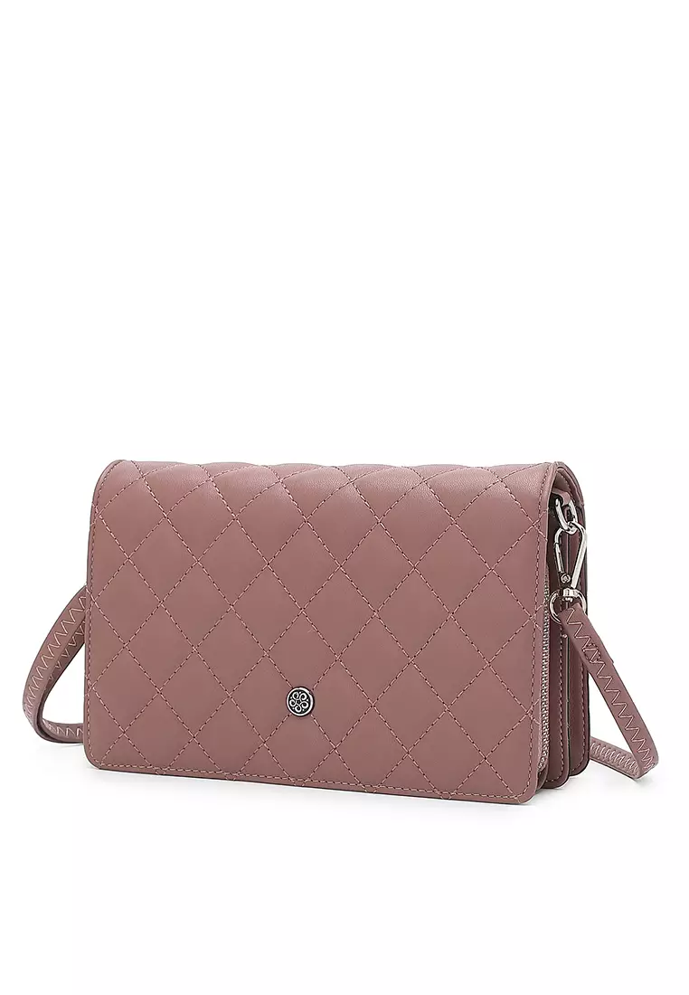 Quilted Women's Sling Bag / Shoulder Bag / Crossbody