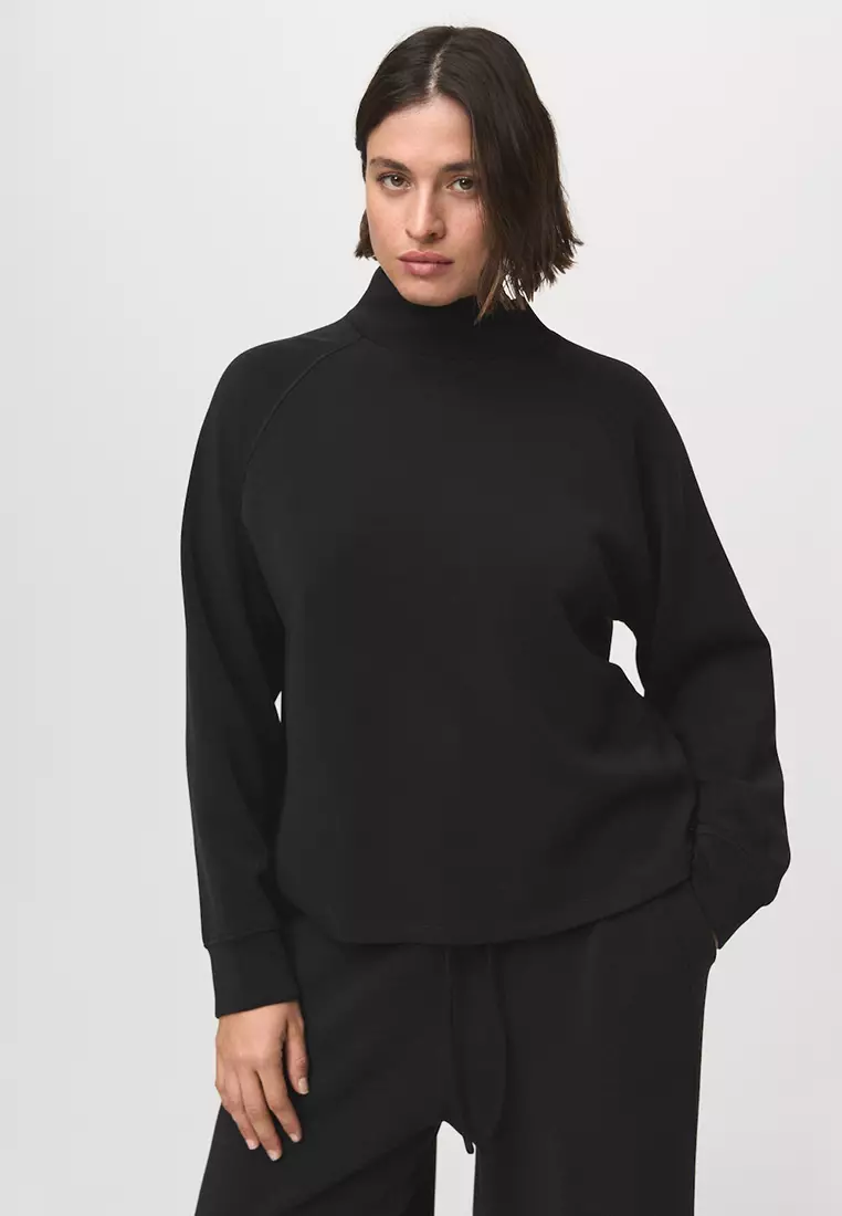 High Collar Sweatshirt