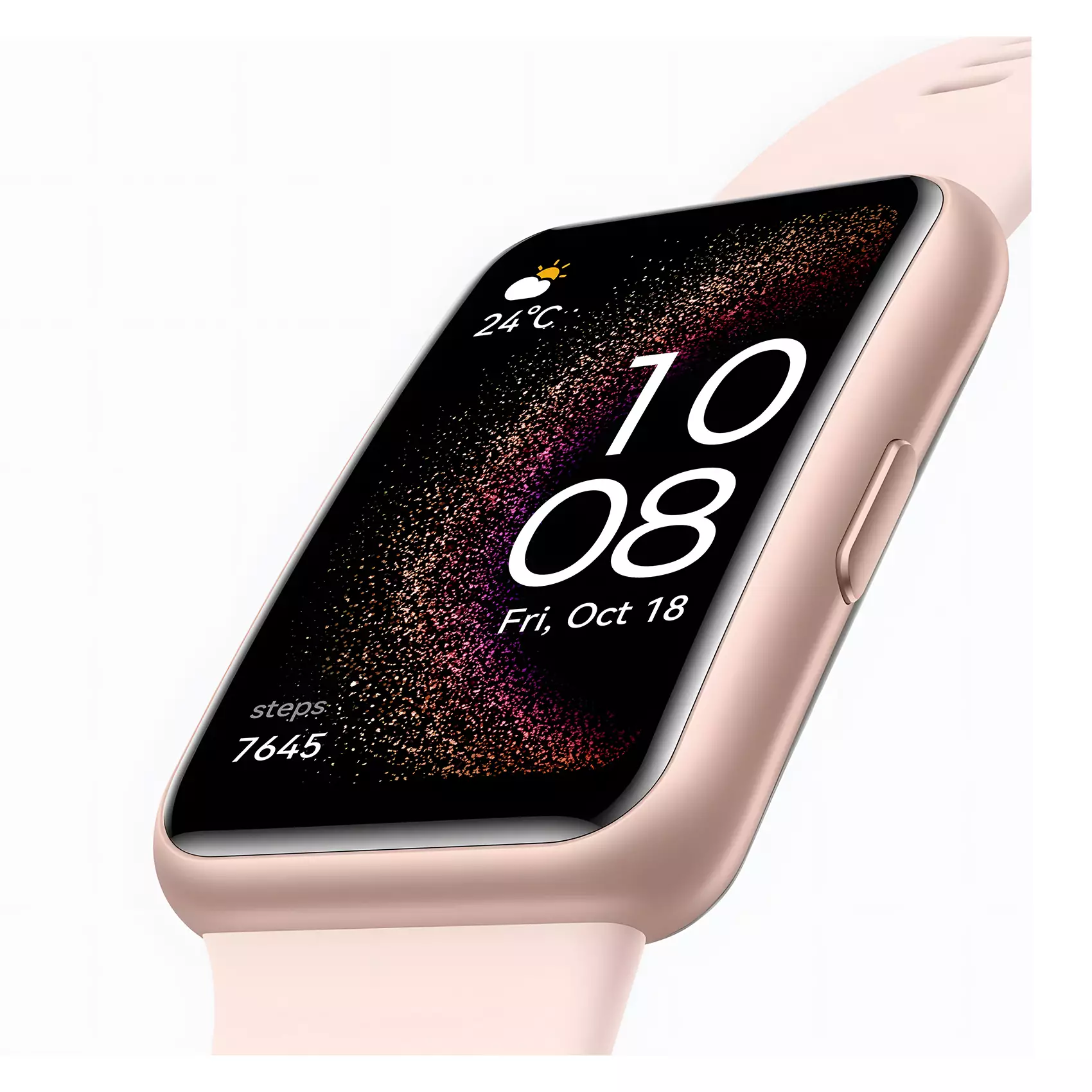 HUAWEI WATCH FIT Special Edition Smartwatch | 1.64 HD AMOLED | 24/7 Active Health Management | Built-in GPS | Fast Charging - Nebula Pink