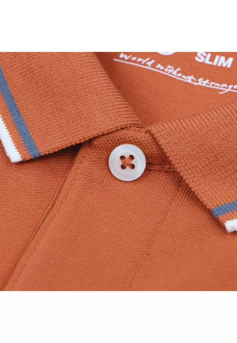 Men's Cotton Lycra Short Sleeve Slim Polo 01015018