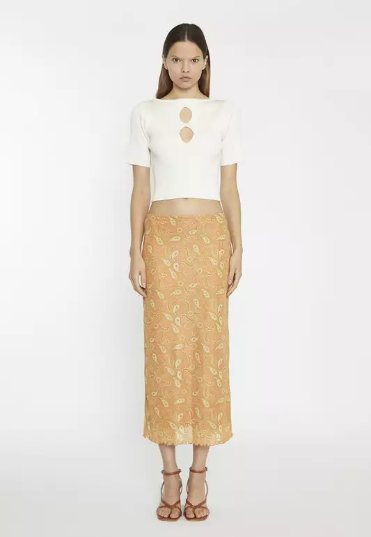 Round Neck Crop Tops