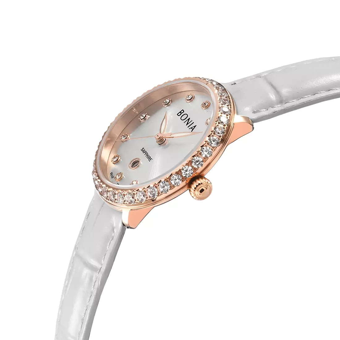 Jam Tangan Wanita Bonia Elegance Leather B10812-2517S Original