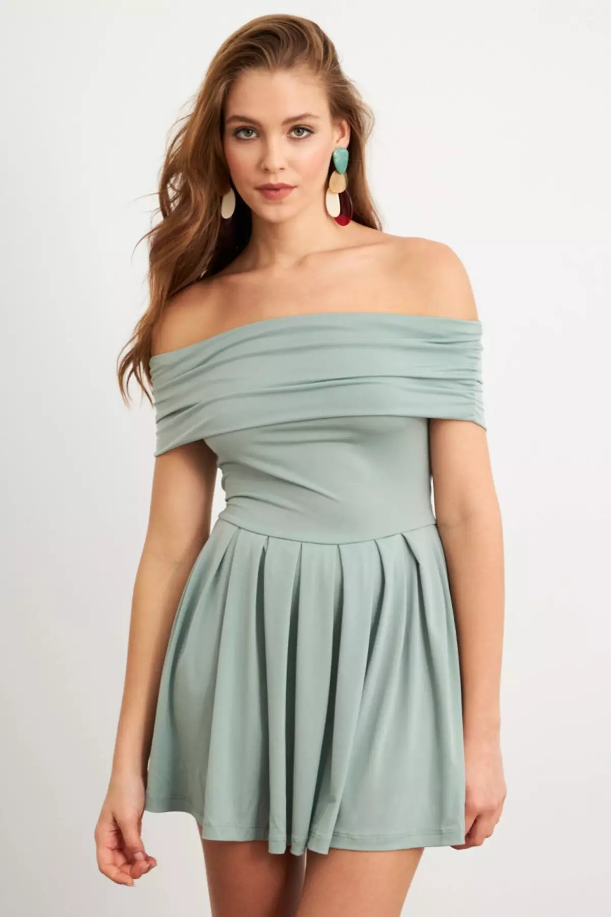 Madonna Collar Mini Dress