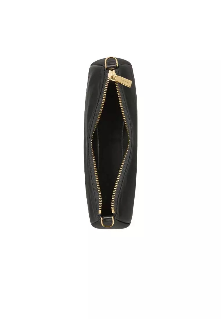 Margot Nylon Convertible Crossbody Bag Black KN256