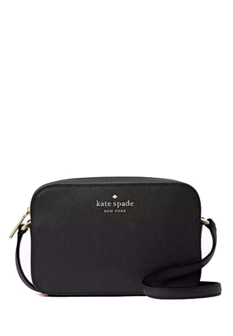 Kate Spade New York Staci Saffiano Leather Mini Camera Bag (Gazpacho) :  : Fashion