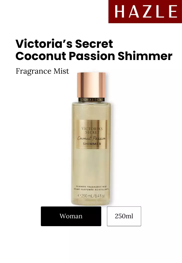 Victoria Secret Body Mist Coconut Passion Shimmer Woman Fragrance 250 ml