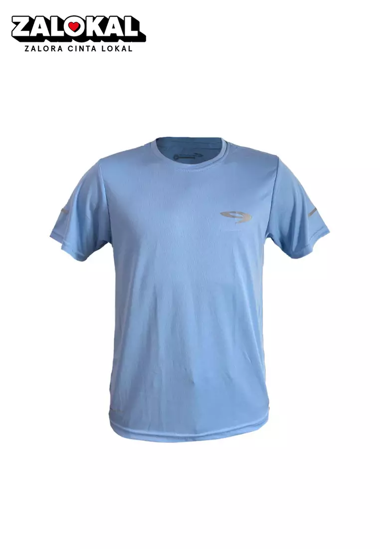 910 Nineten Josho 1.0 Jersey Running - BIRU