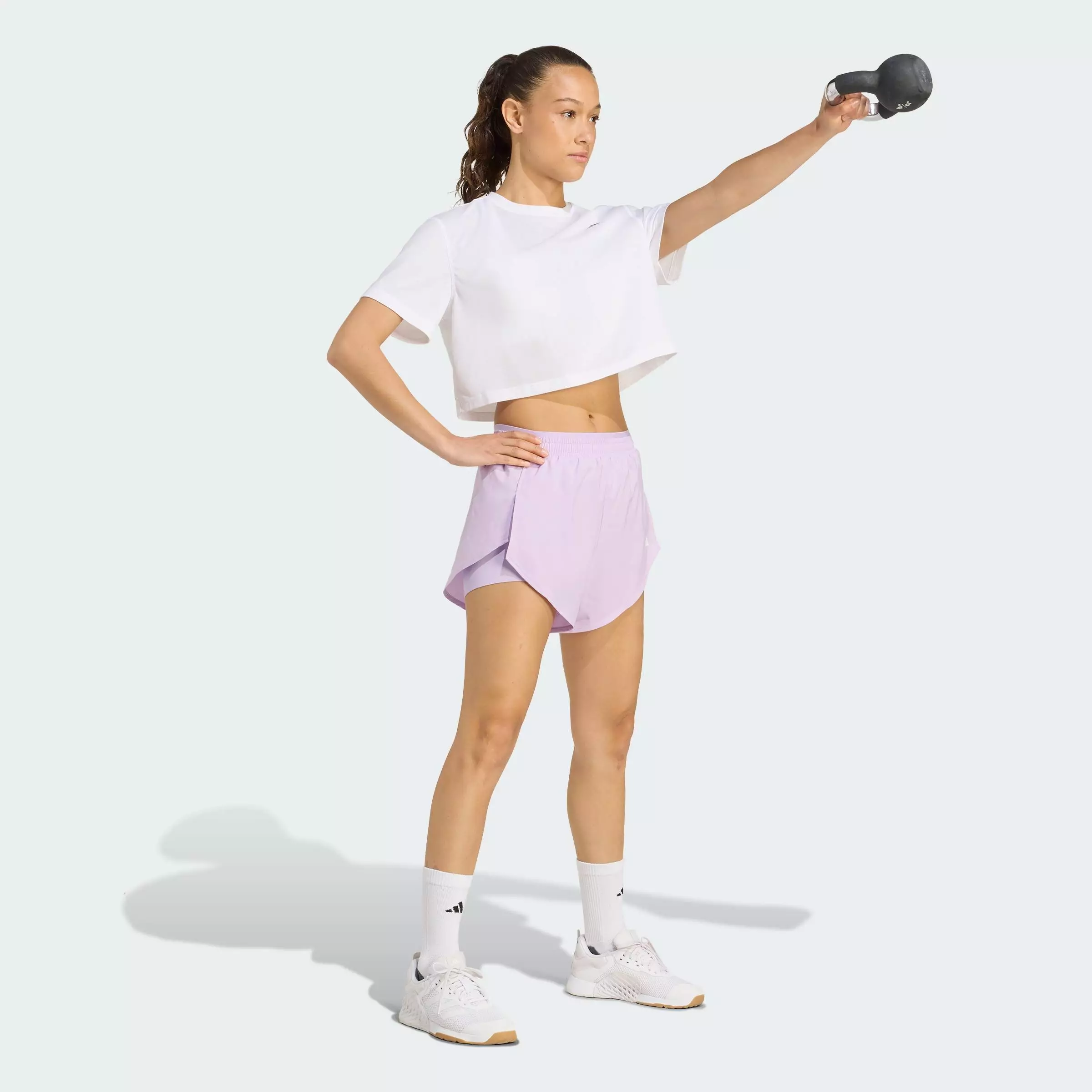 Gym & Training Designed for Training 2-in-1 Shorts Women Purple JX7264