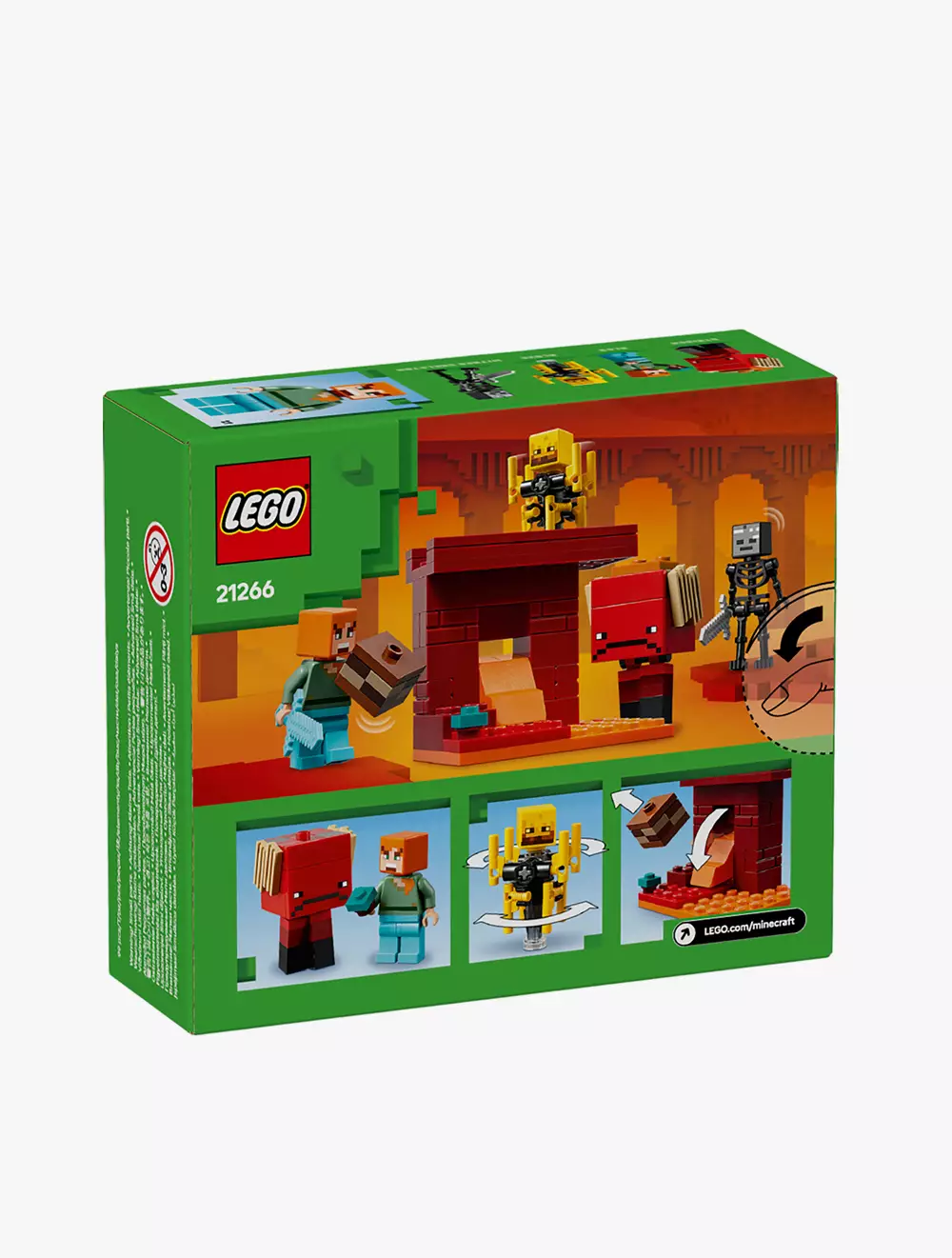 LEGO® Minecraft The Nether Lava Battle - 21266