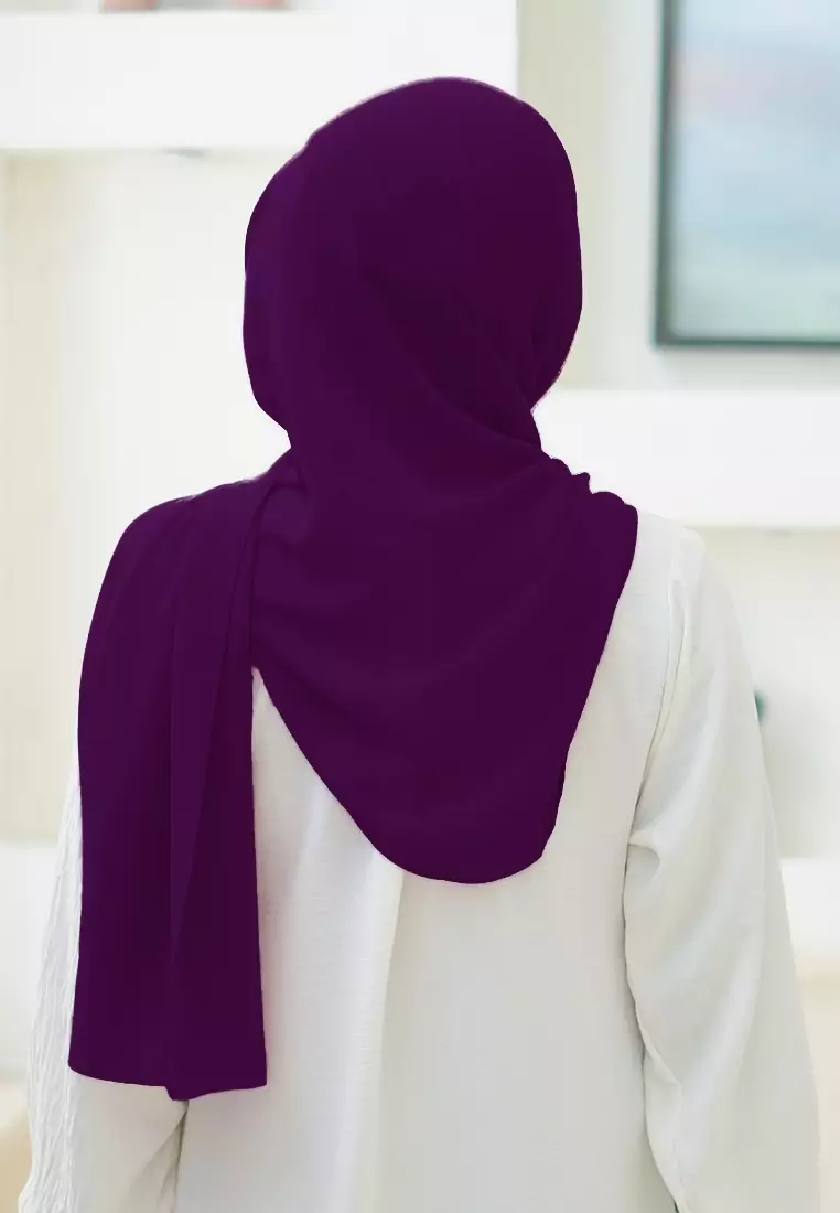 HIJAB INSTAN LATIFA - DARK PURPLE