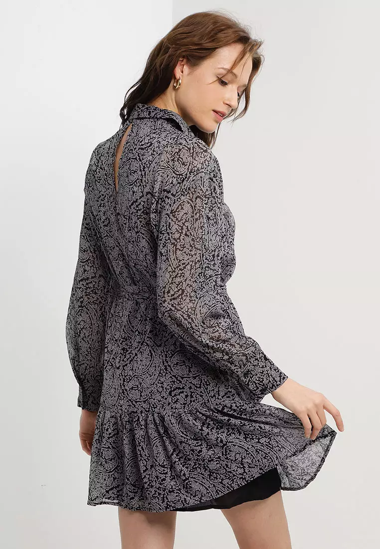Topshop paisley outlet print dress