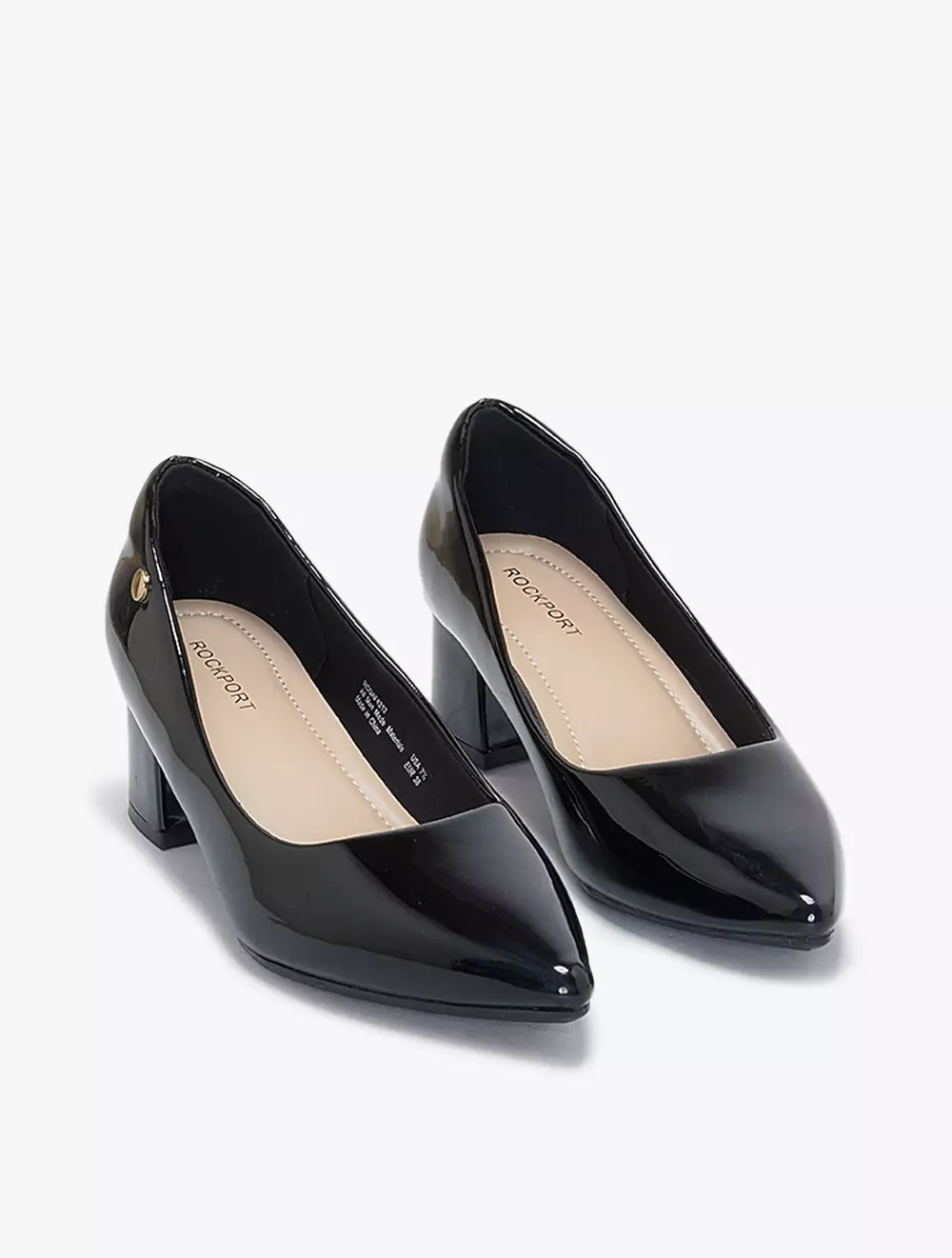 Payless Rockport Womens Kross Low Pump Heels - Black_04