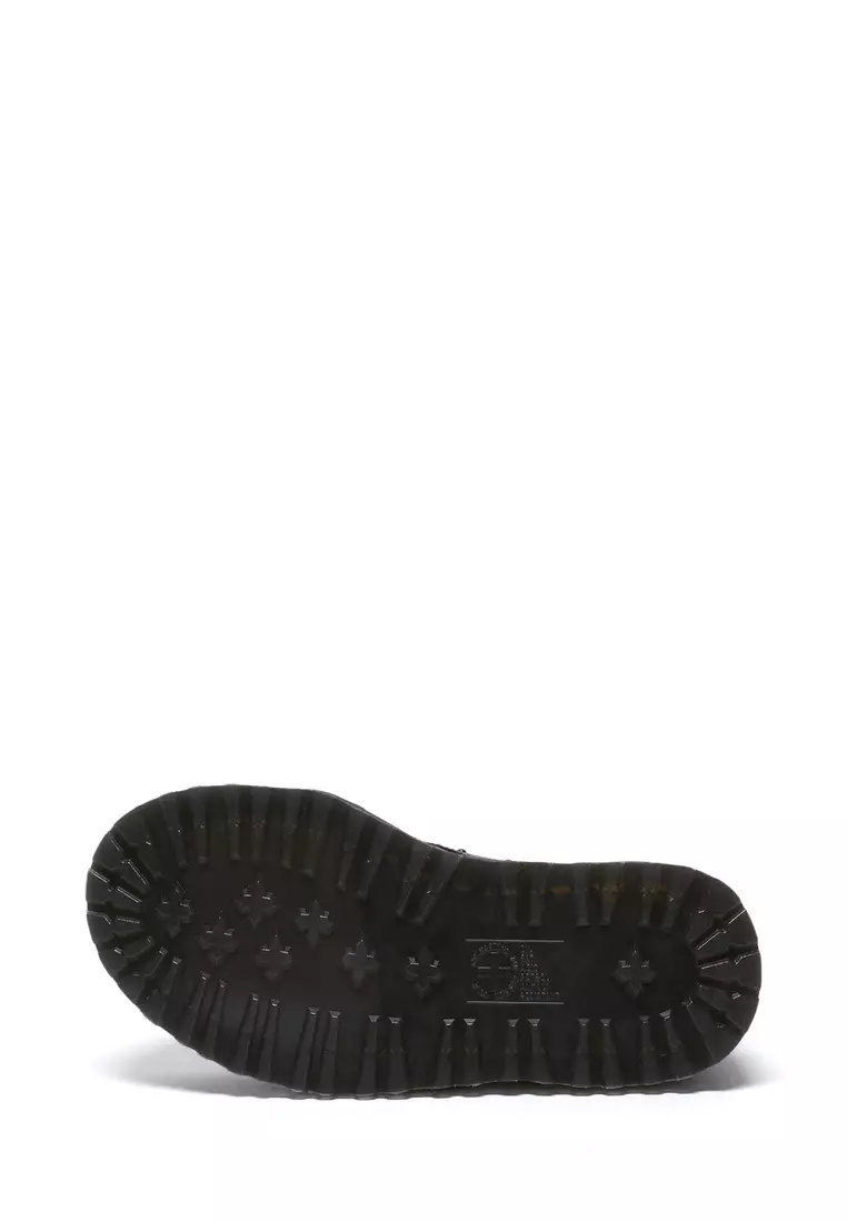 Ramsey Black 3-eye Leather Platform Creepers Women
