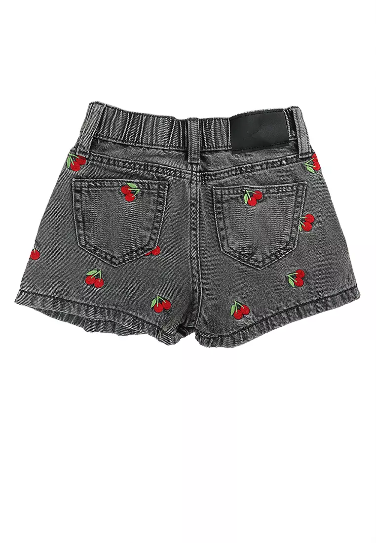 Sarai Pleat Front Denim Shorts