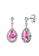 Her Jewellery silver Droplet Earrings (White Gold) - Made with premium grade crystals from Austria 544D7AC881BFF4GS_1