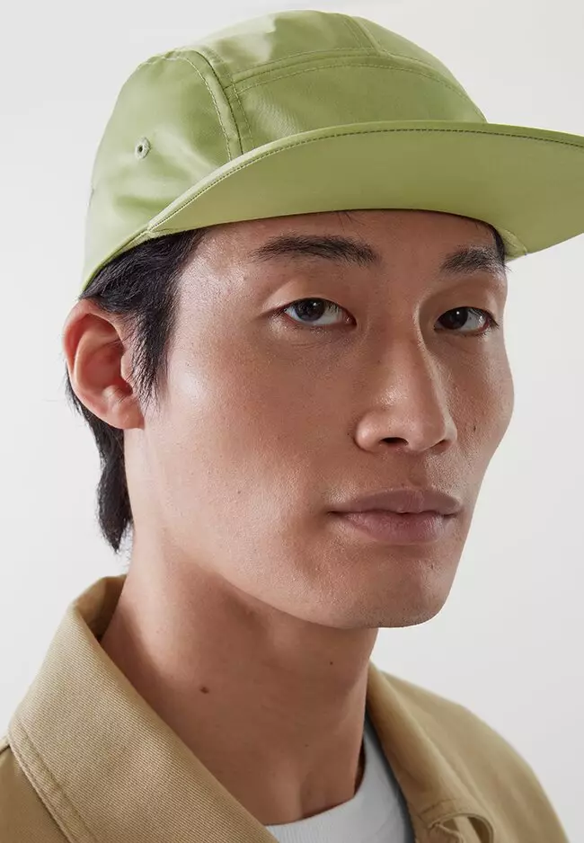 Nylon Five-Panel Cap